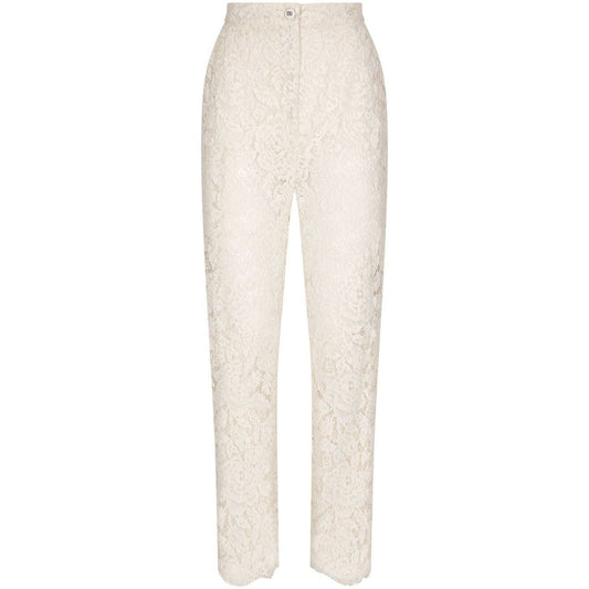 Dolce & Gabbana Trousers White Trousers Dolce & Gabbana