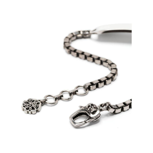 Alexander McQueen Bijoux Silver Bracelet Alexander Mcqueen