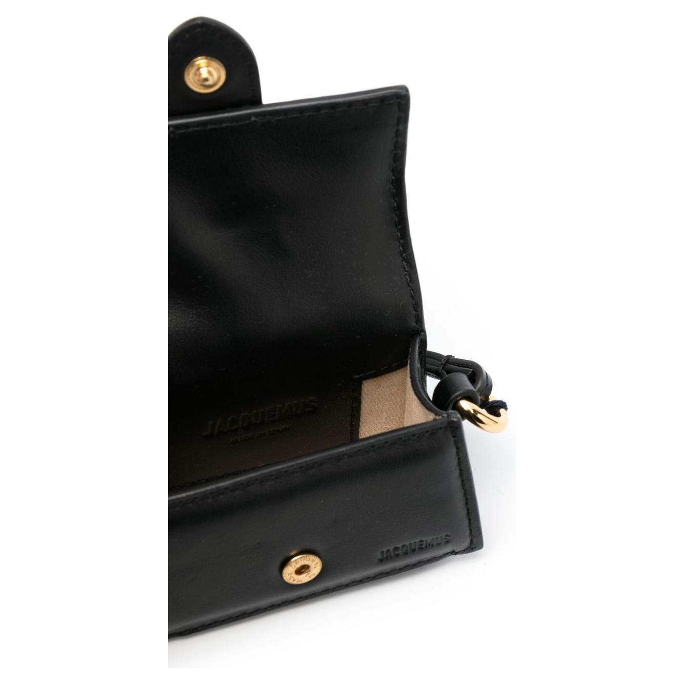 JACQUEMUS Wallets Black Wallets JACQUEMUS