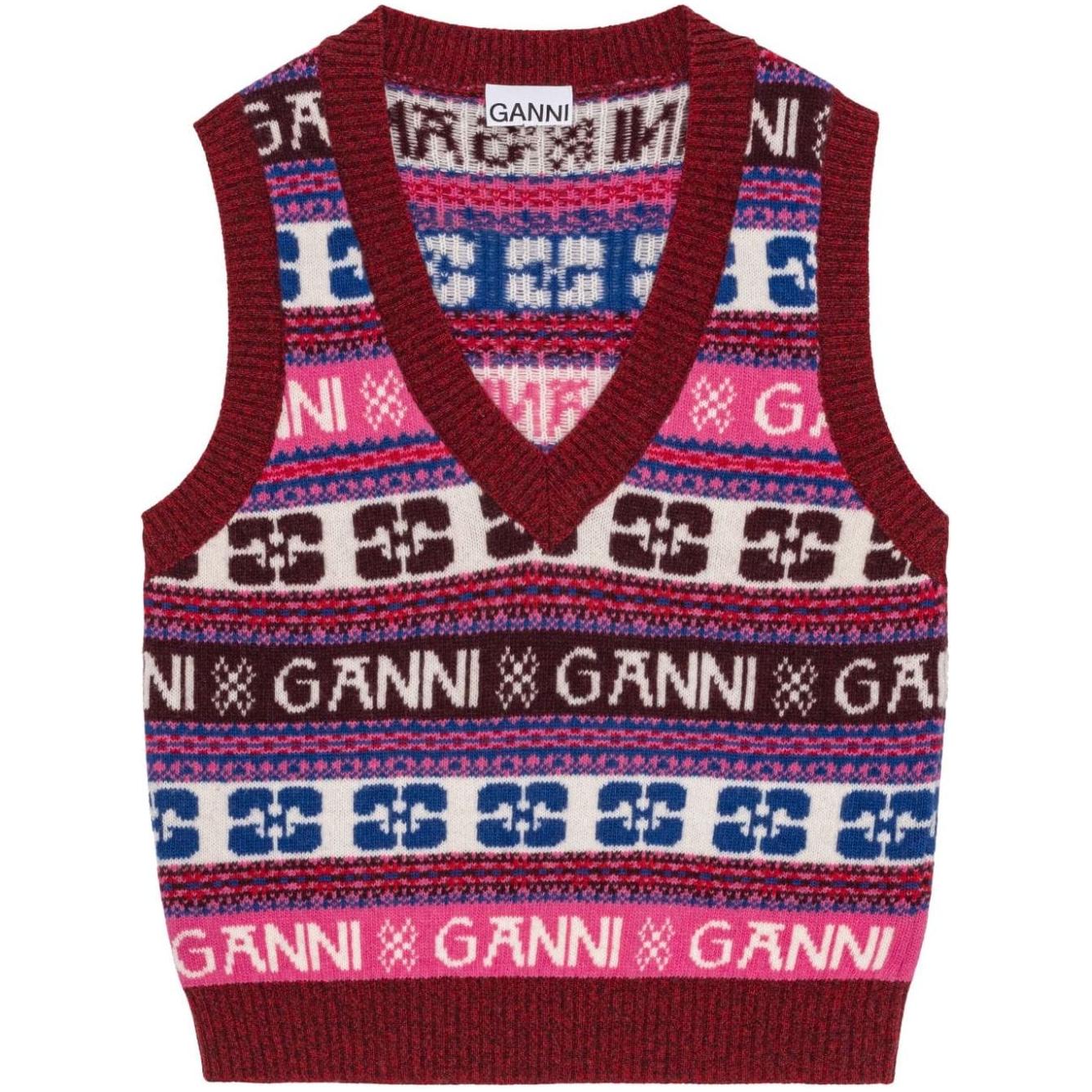 GANNI Sweaters MultiColour Topwear Ganni