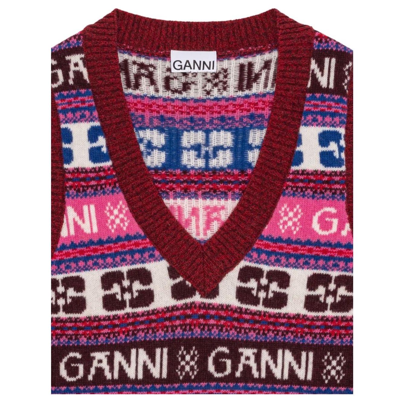 GANNI Sweaters MultiColour Topwear Ganni