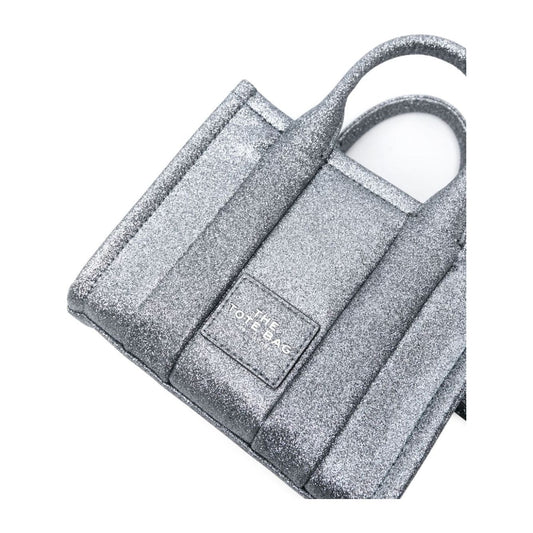 Marc Jacobs silver-tone calf leather small Tote Bag Shopper Marc Jacobs