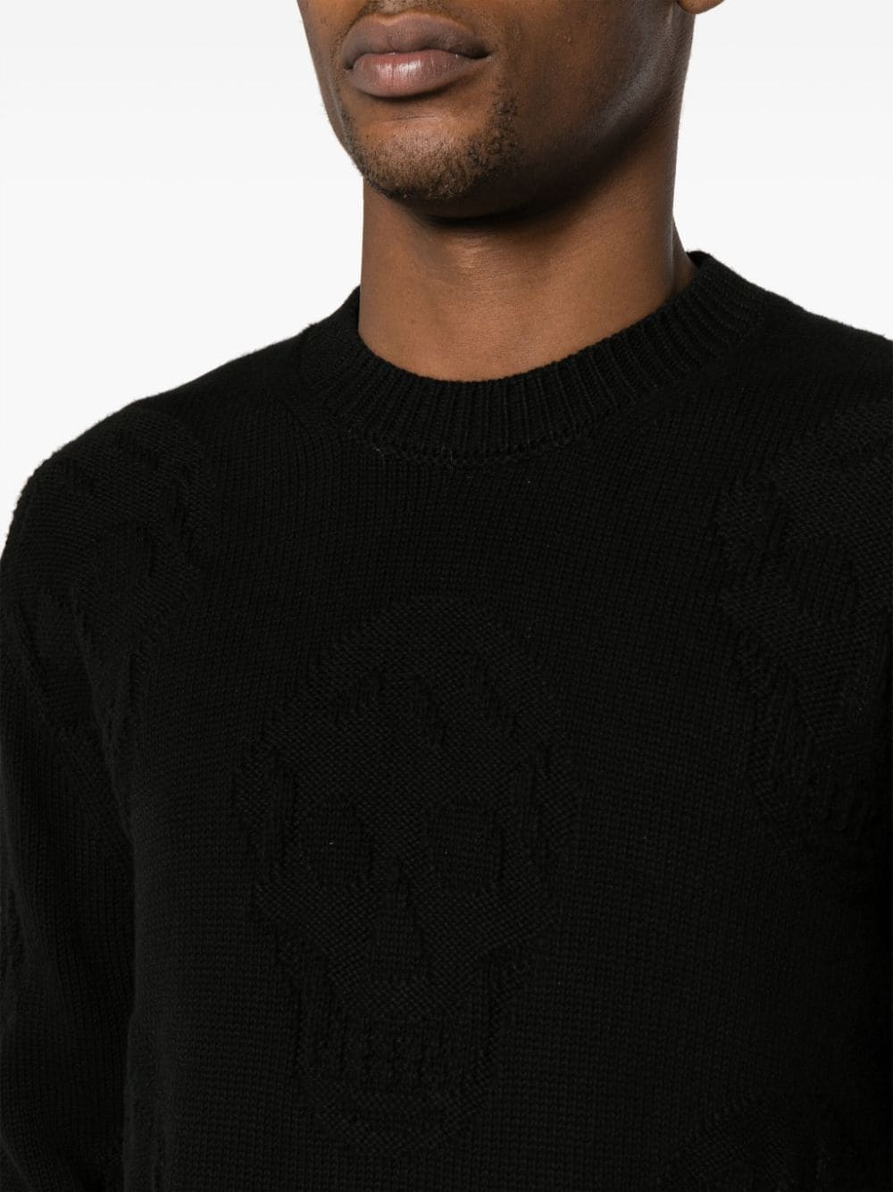 Alexander McQueen Sweaters Black