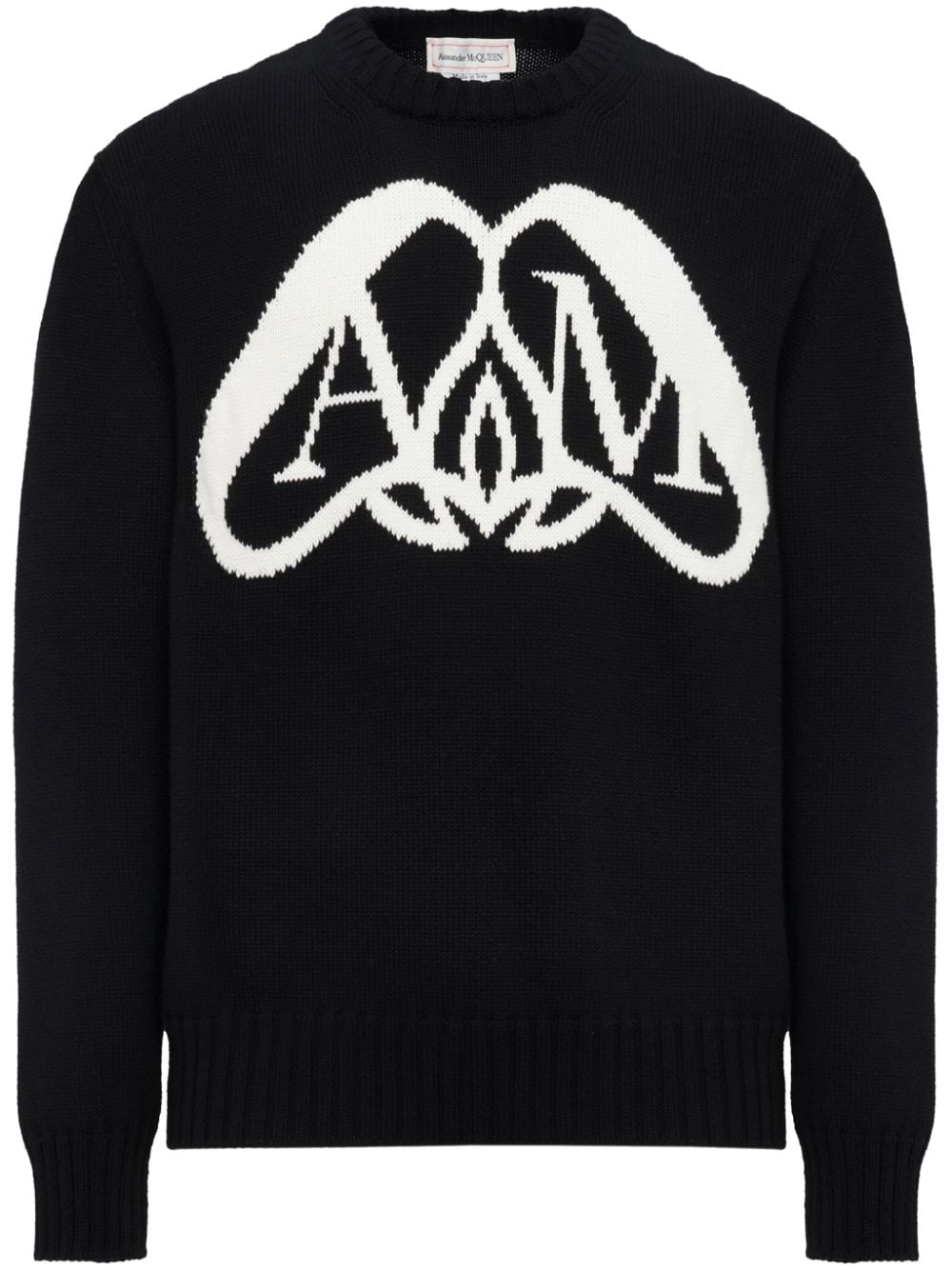 Alexander McQueen Sweaters Black