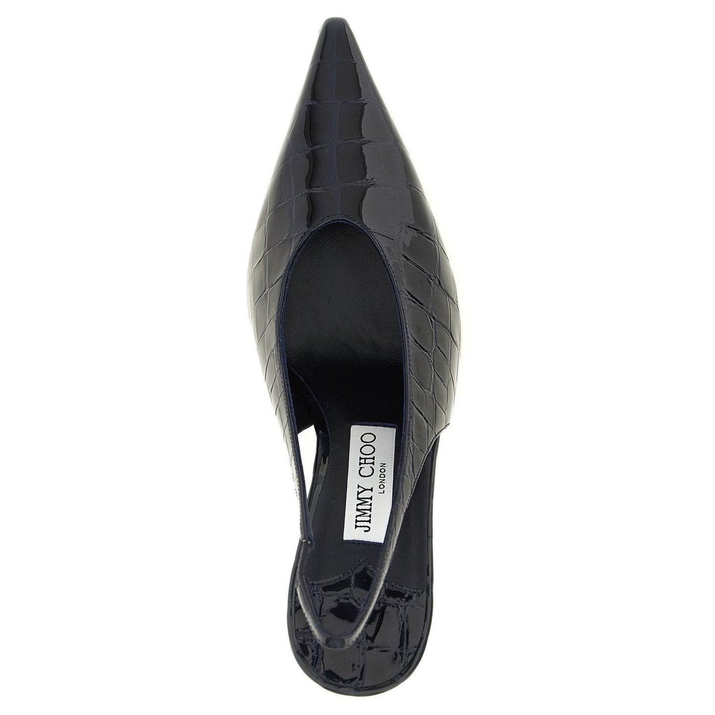 Jimmy Choo Blue Leather High Heel Pumps