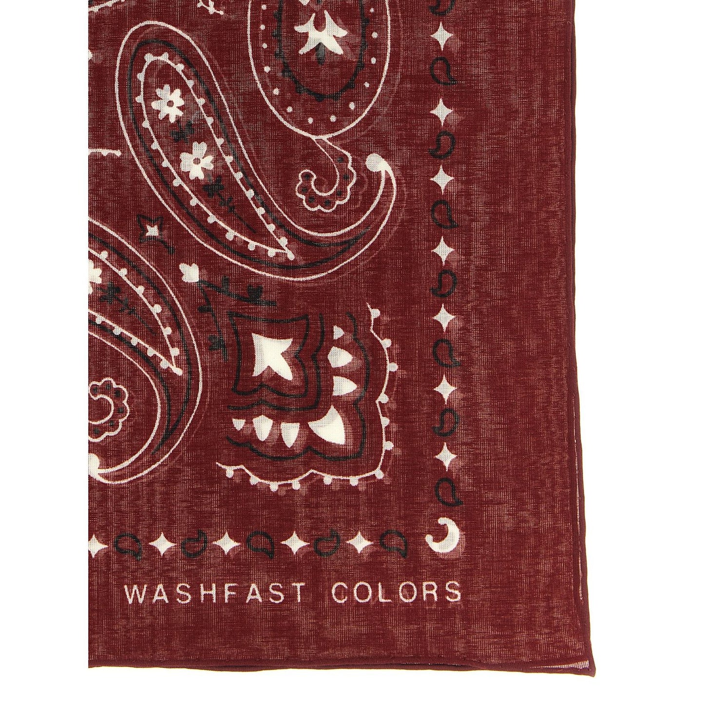 Alanui Bordeaux Cotton Scarf