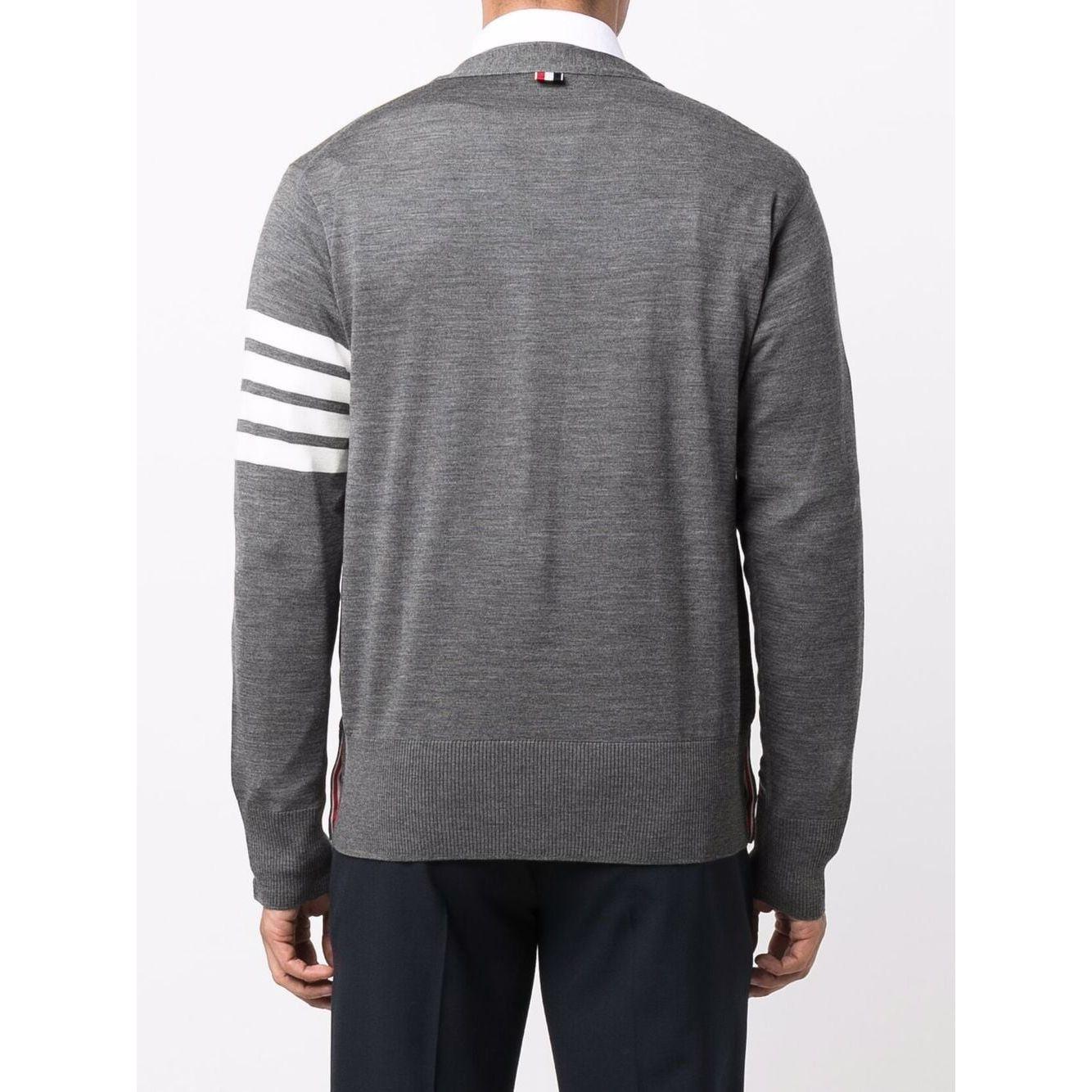 Thom Browne Sweaters Grey Topwear Thom Browne