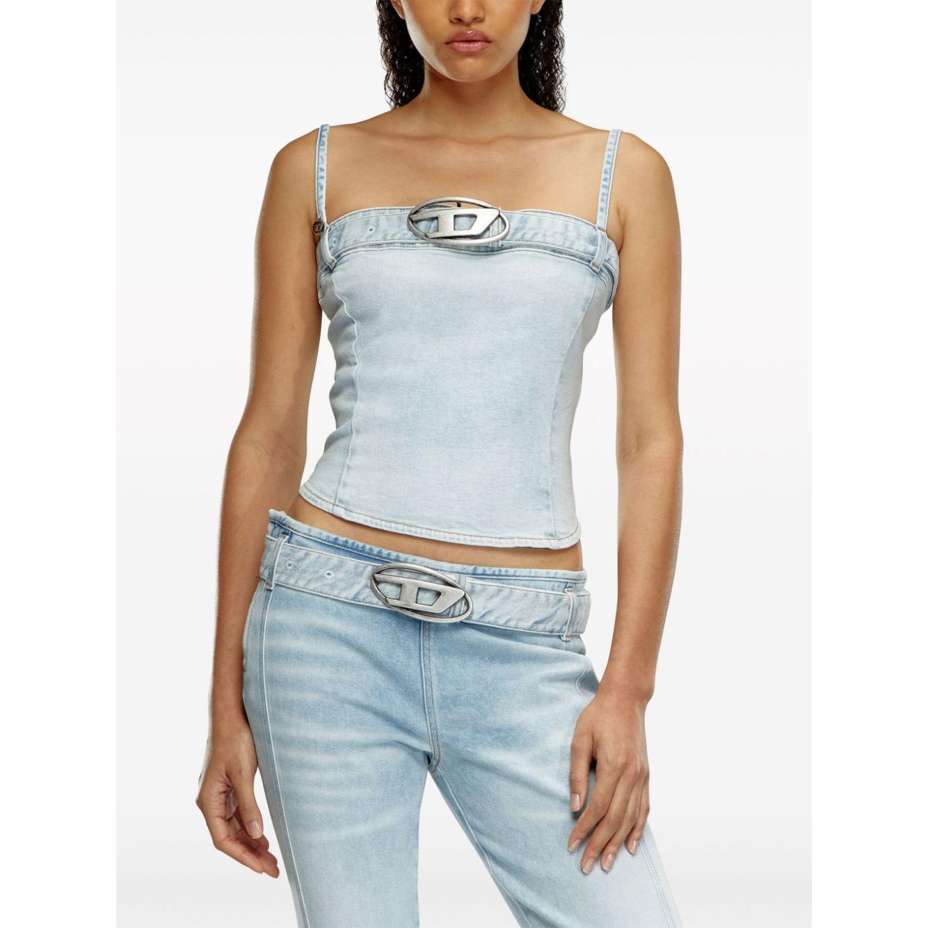 Diesel Top Denim Topwear Diesel