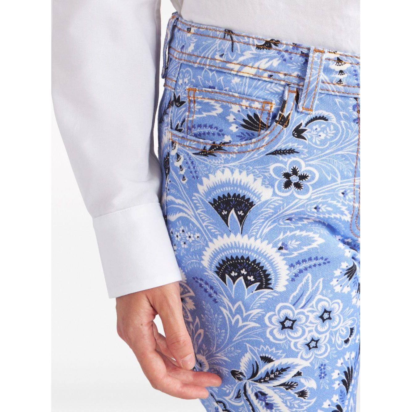 Etro Jeans Clear Blue Jeans Etro