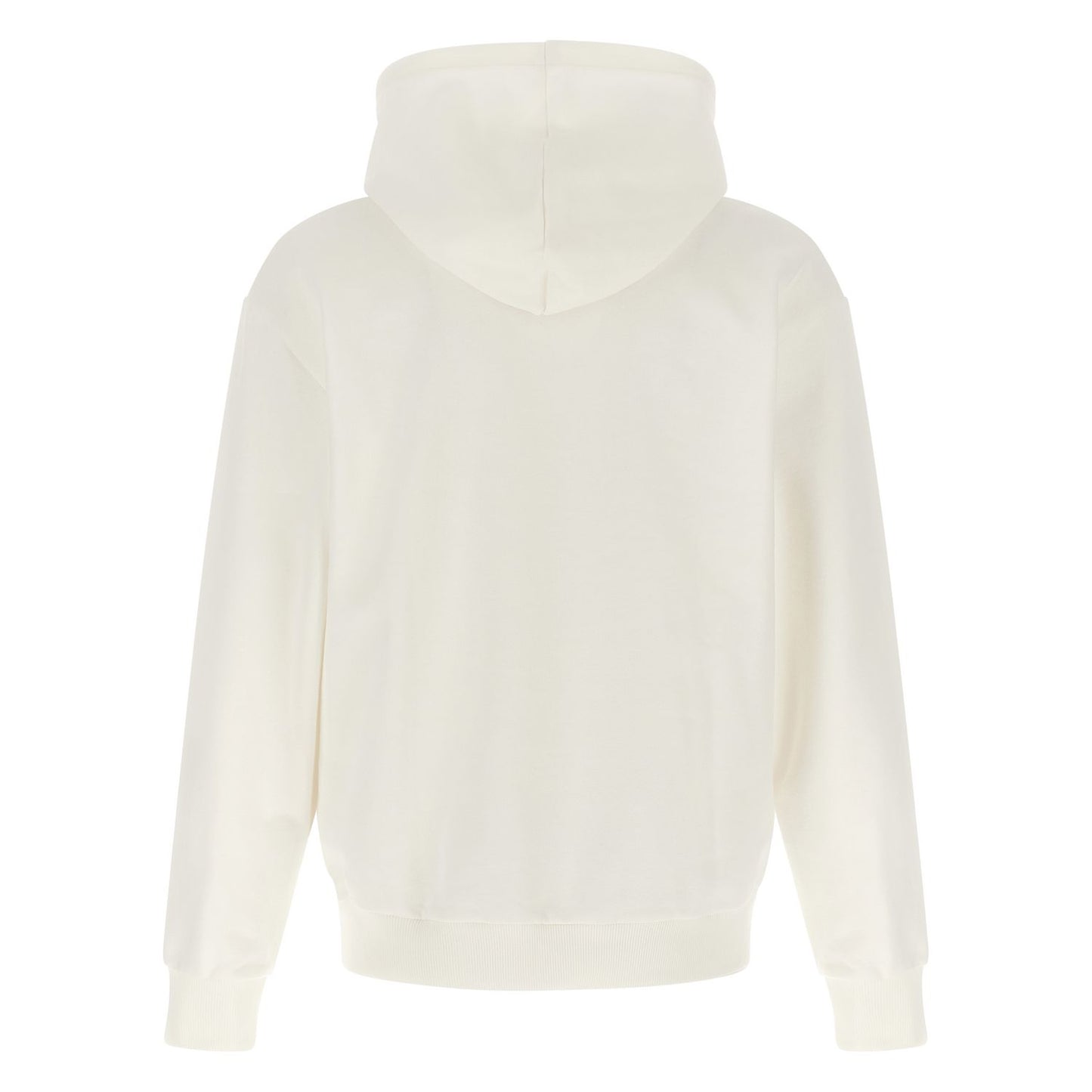 Lacoste White Cotton Sweatshirt