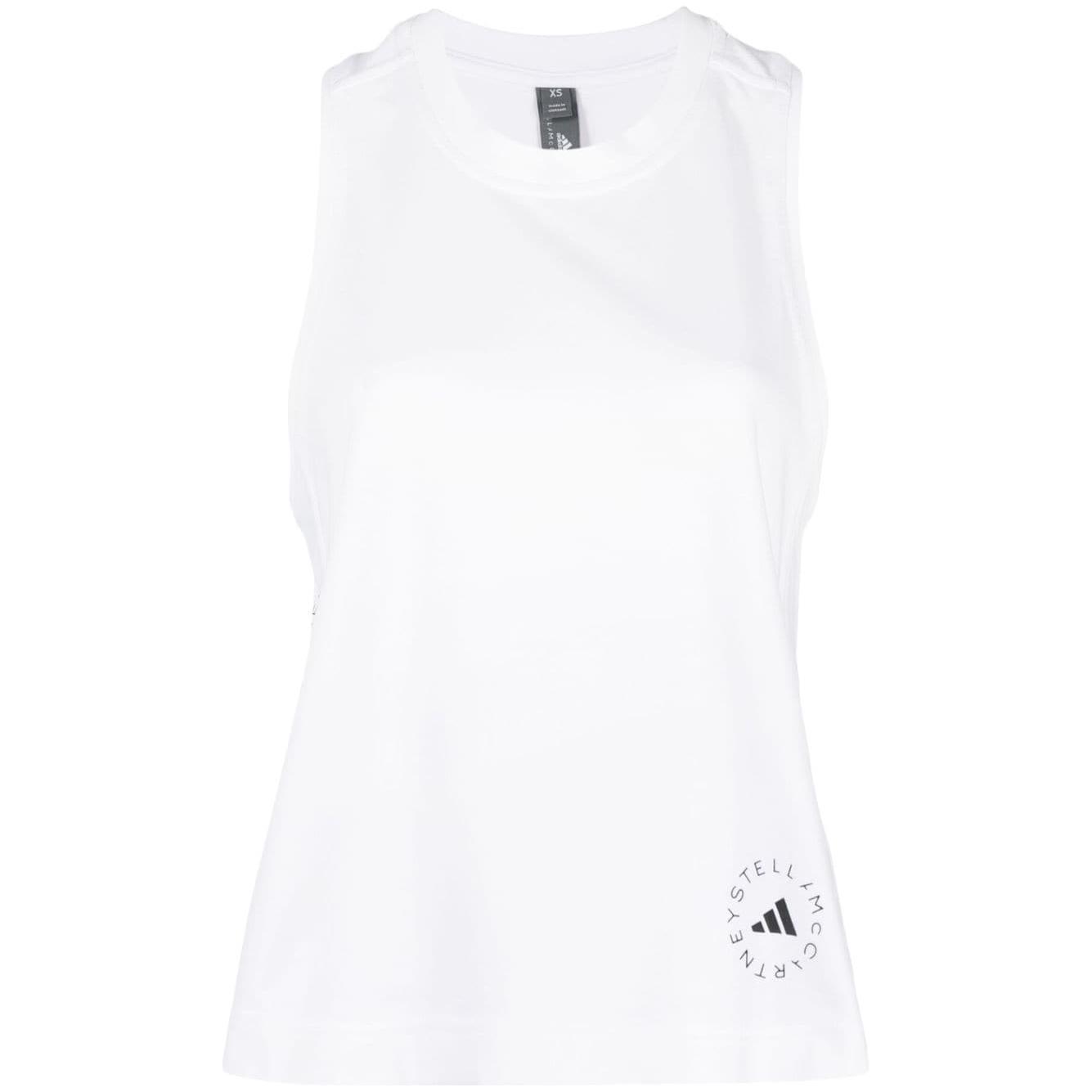 Adidas By Stella McCartney Top White Topwear Adidas By Stella McCartney