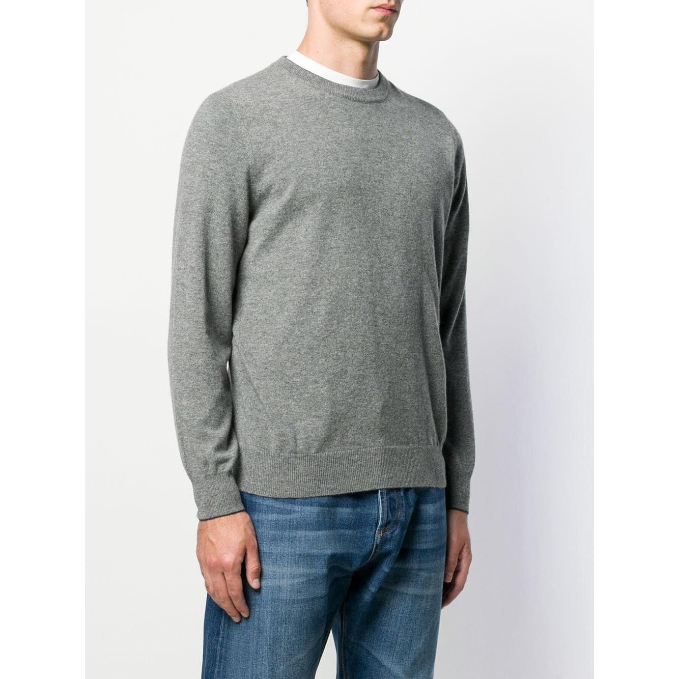 Brunello Cucinelli Sweaters Grey Topwear Brunello Cucinelli