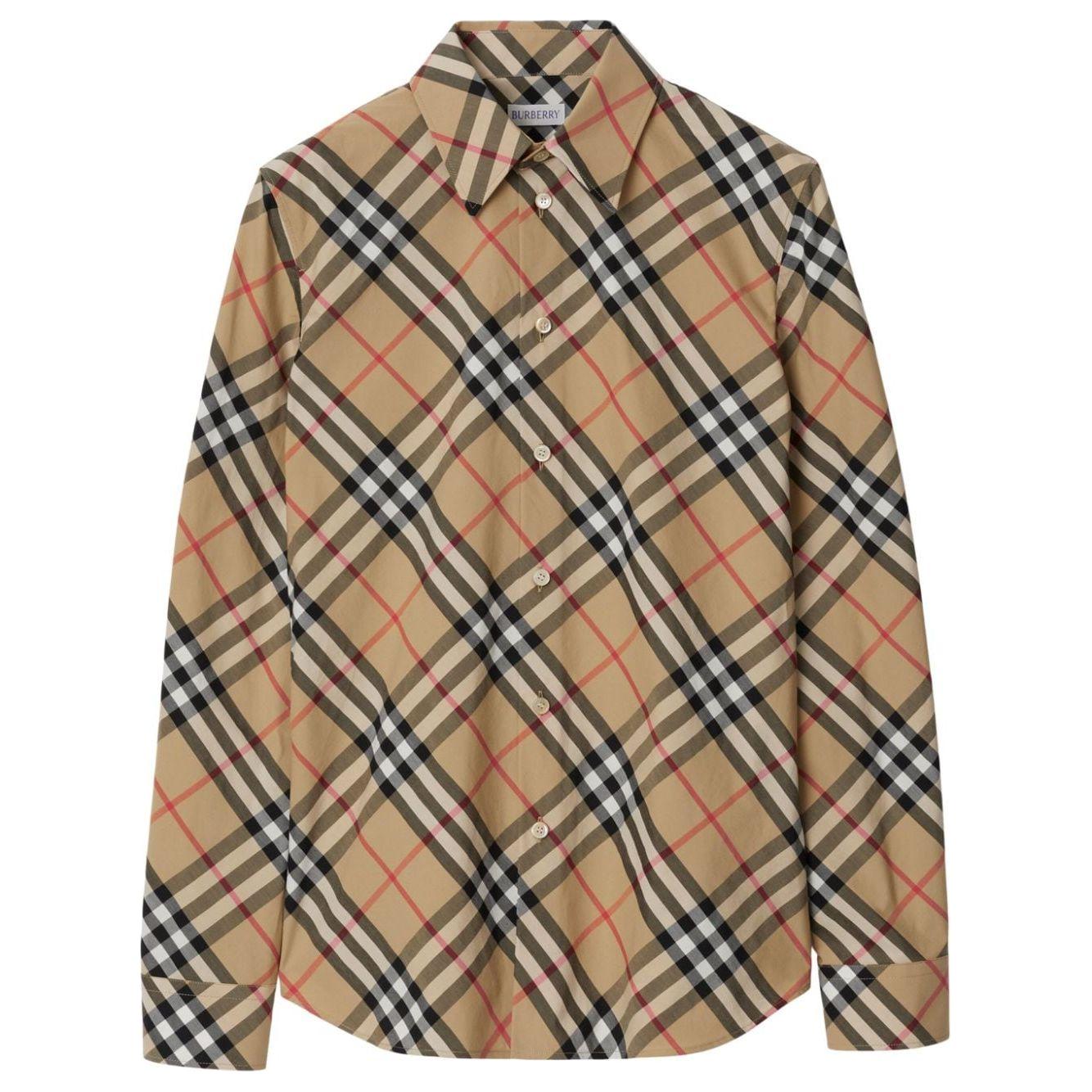 Burberry Shirts Beige Shirts Burberry