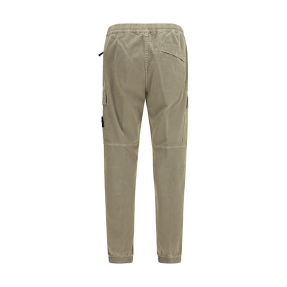Stone Island Bicolor Cotton Cargo Pants