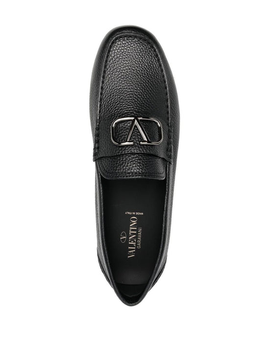 Valentino Garavani Flat shoes Black Moccasins Valentino Garavani