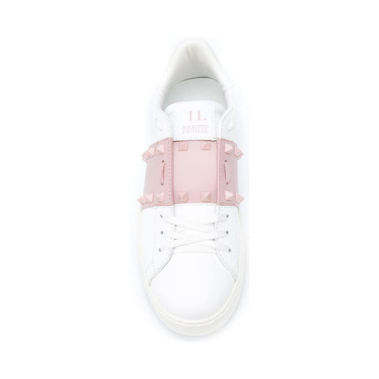 Valentino Garavani Open Rockstud Women Sneakers Pink Sneakers Valentino Garavani