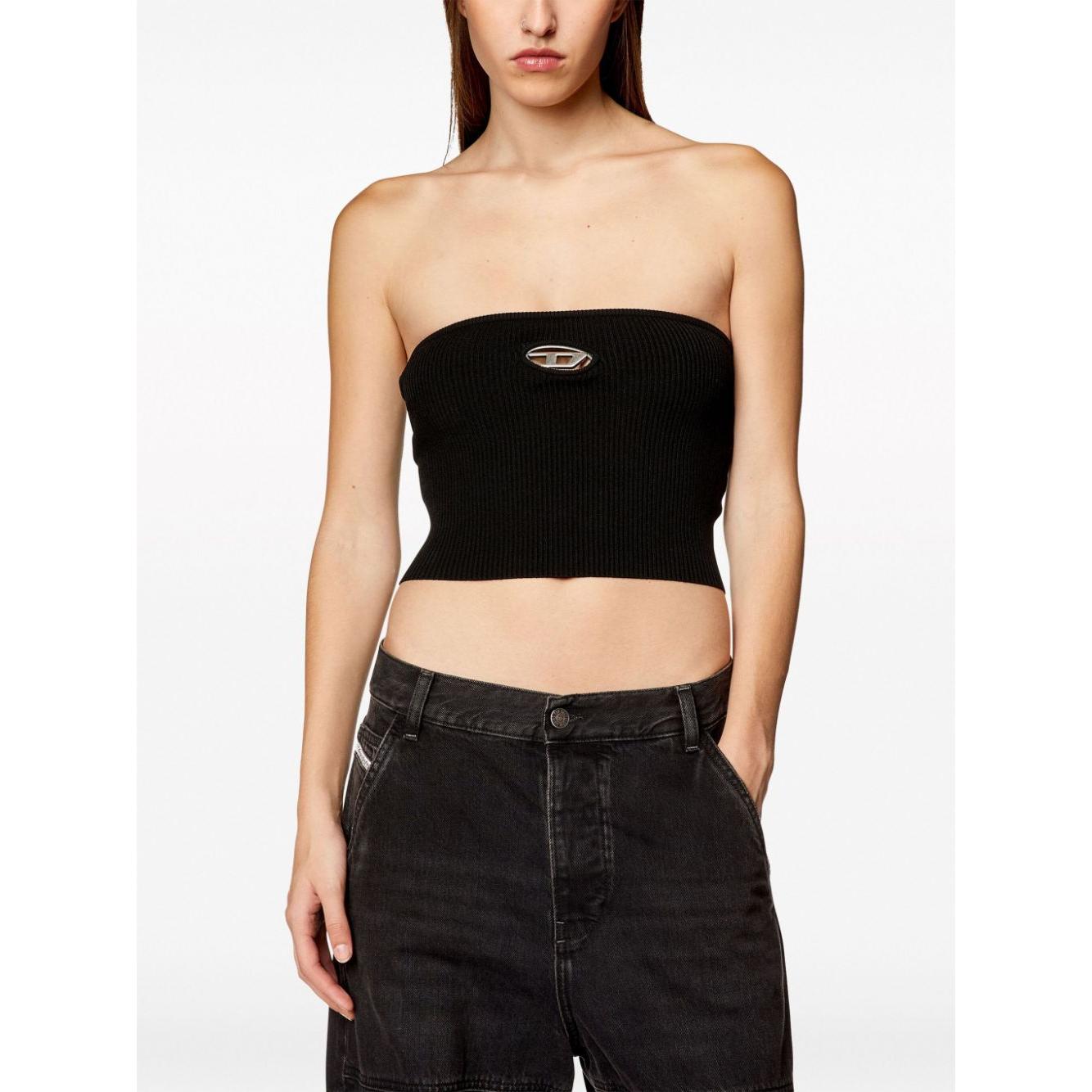 Diesel Top Black Topwear Diesel