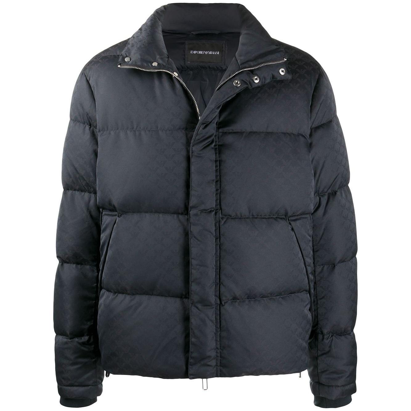 Emporio Armani Coats Blue Jackets Emporio Armani