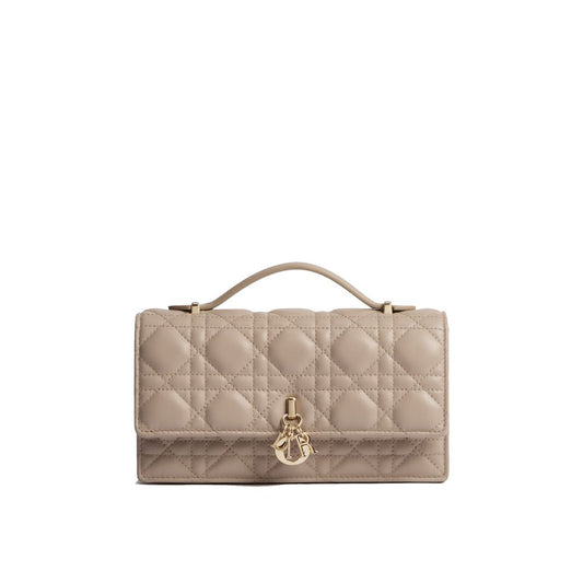 Dior Beige Leather Handbag