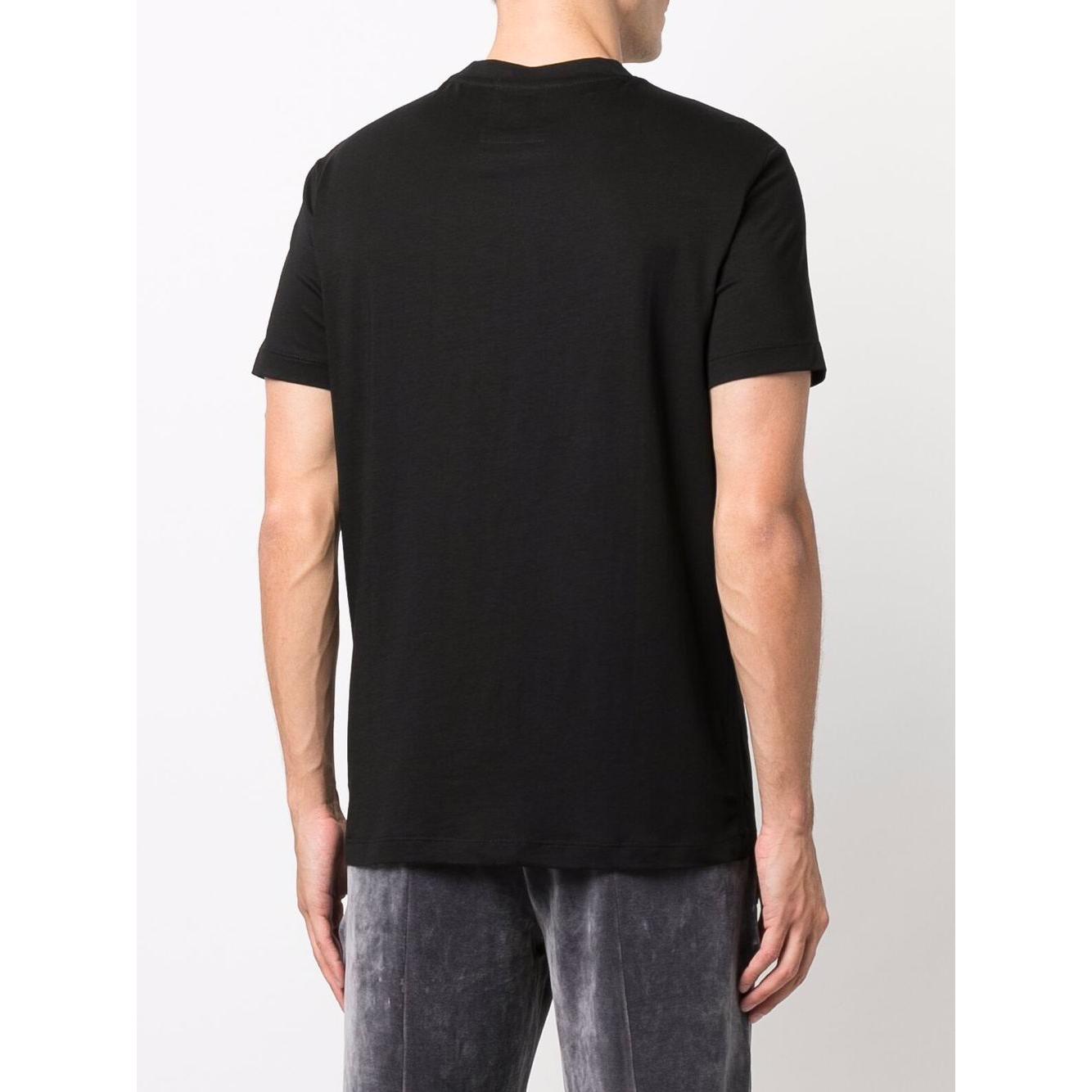 Emporio Armani T-shirts and Polos Black Topwear Emporio Armani