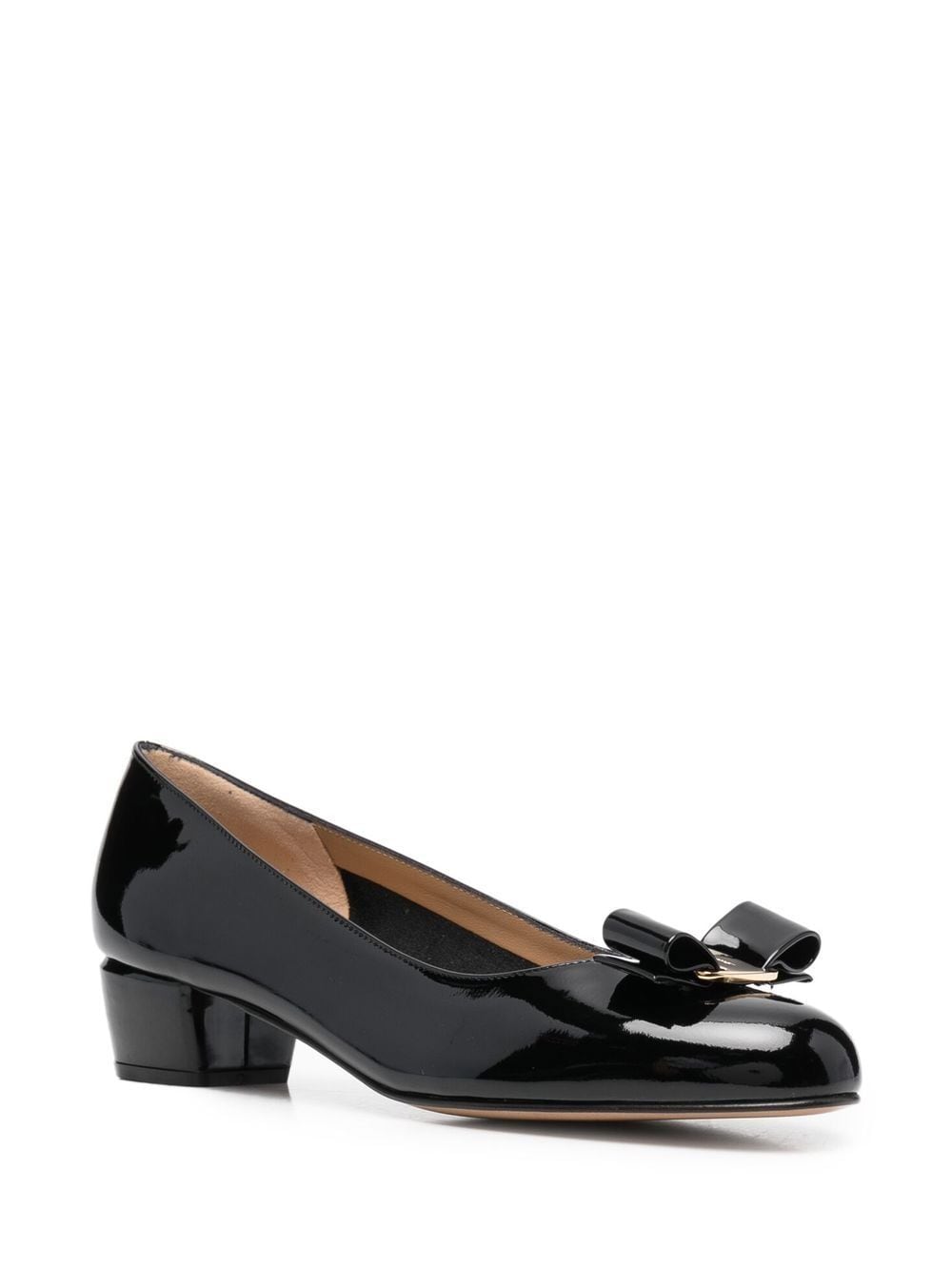 Ferragamo With Heel Black High Heel Ferragamo