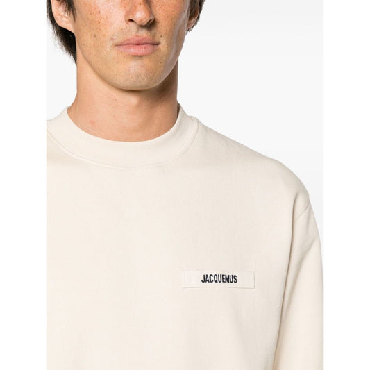 JACQUEMUS Sweaters Beige Topwear JACQUEMUS