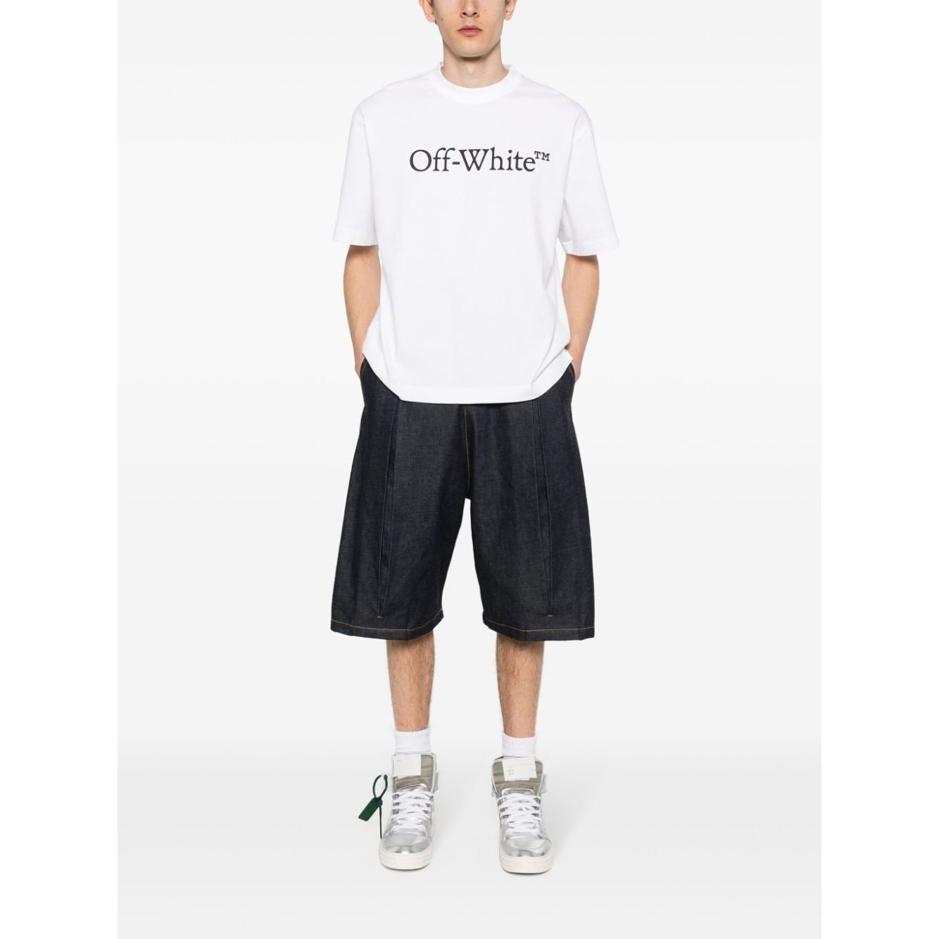 Off-White cotton jersey men T-shirts White Topwear Off White