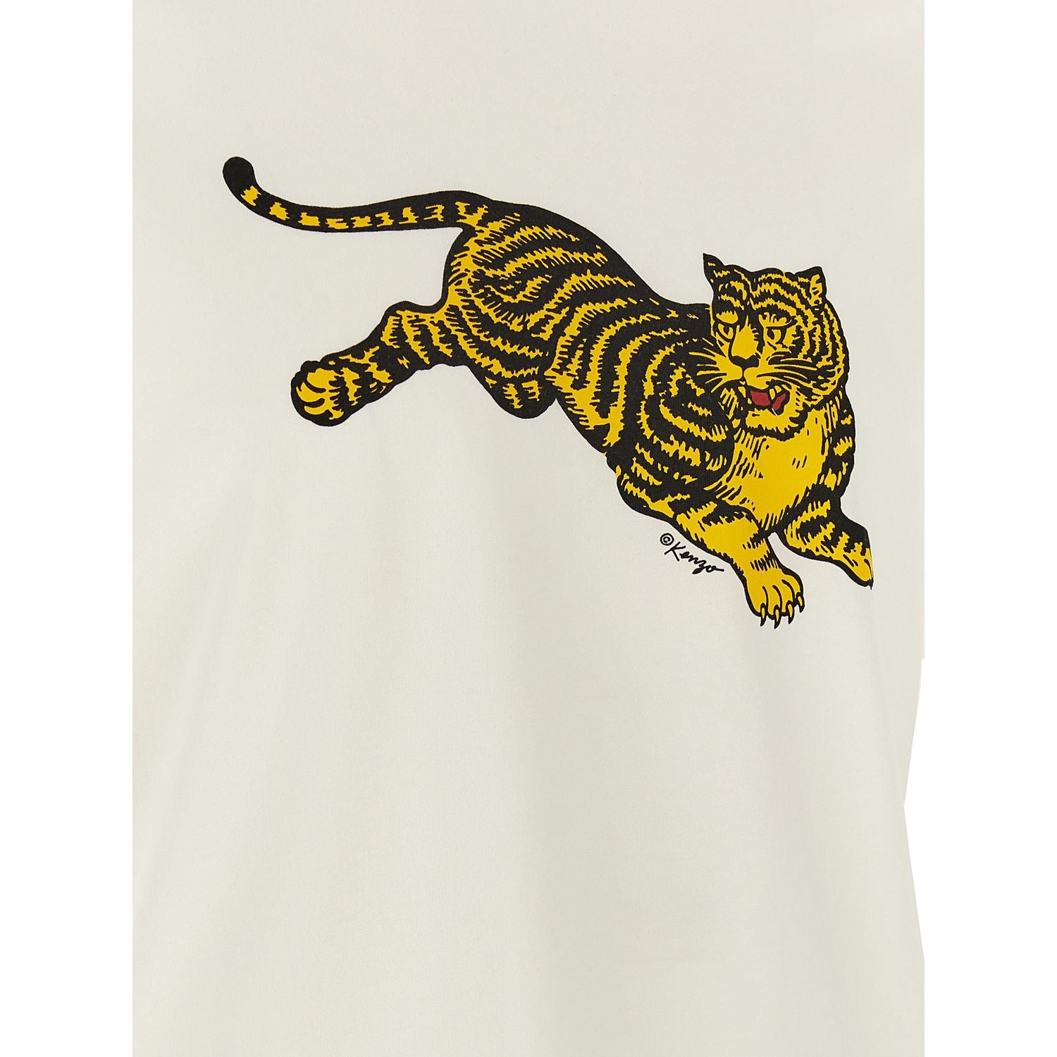 Kenzo White Cotton T-Shirt