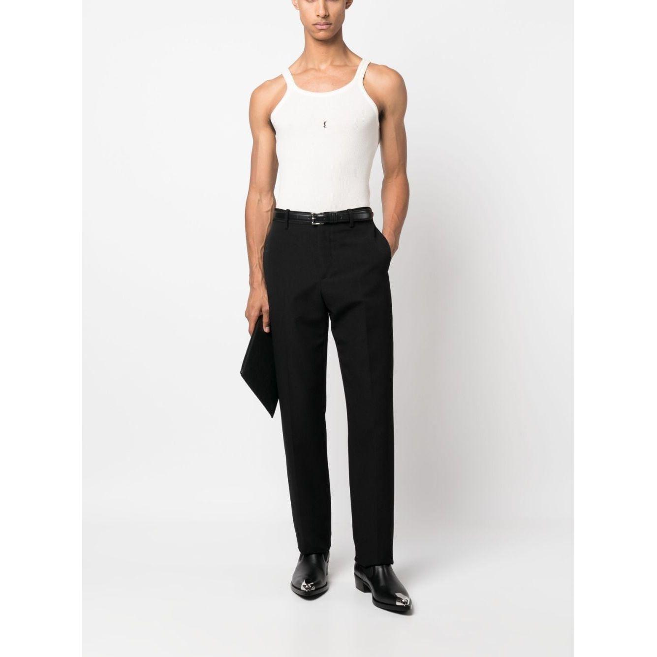 Saint Laurent  Top White Topwear Saint Laurent