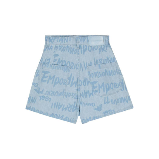 Emporio Armani Shorts Clear Blue Short trousers Emporio Armani