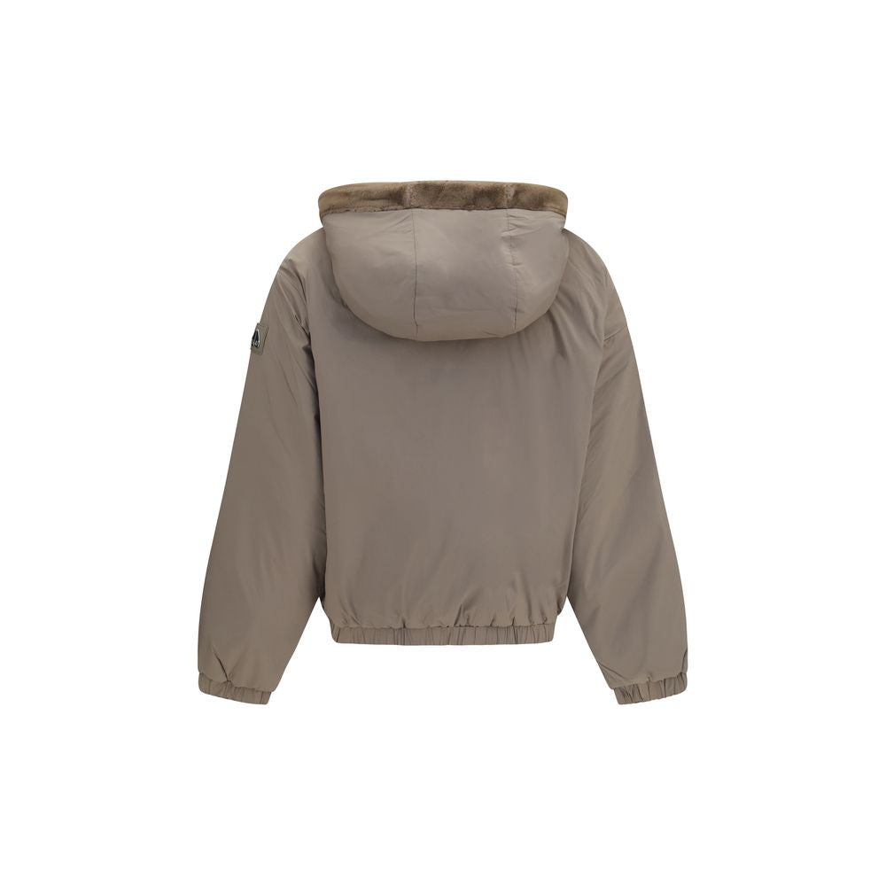 Moose Knuckles Brown Recycled Polyester Sweatshirt
