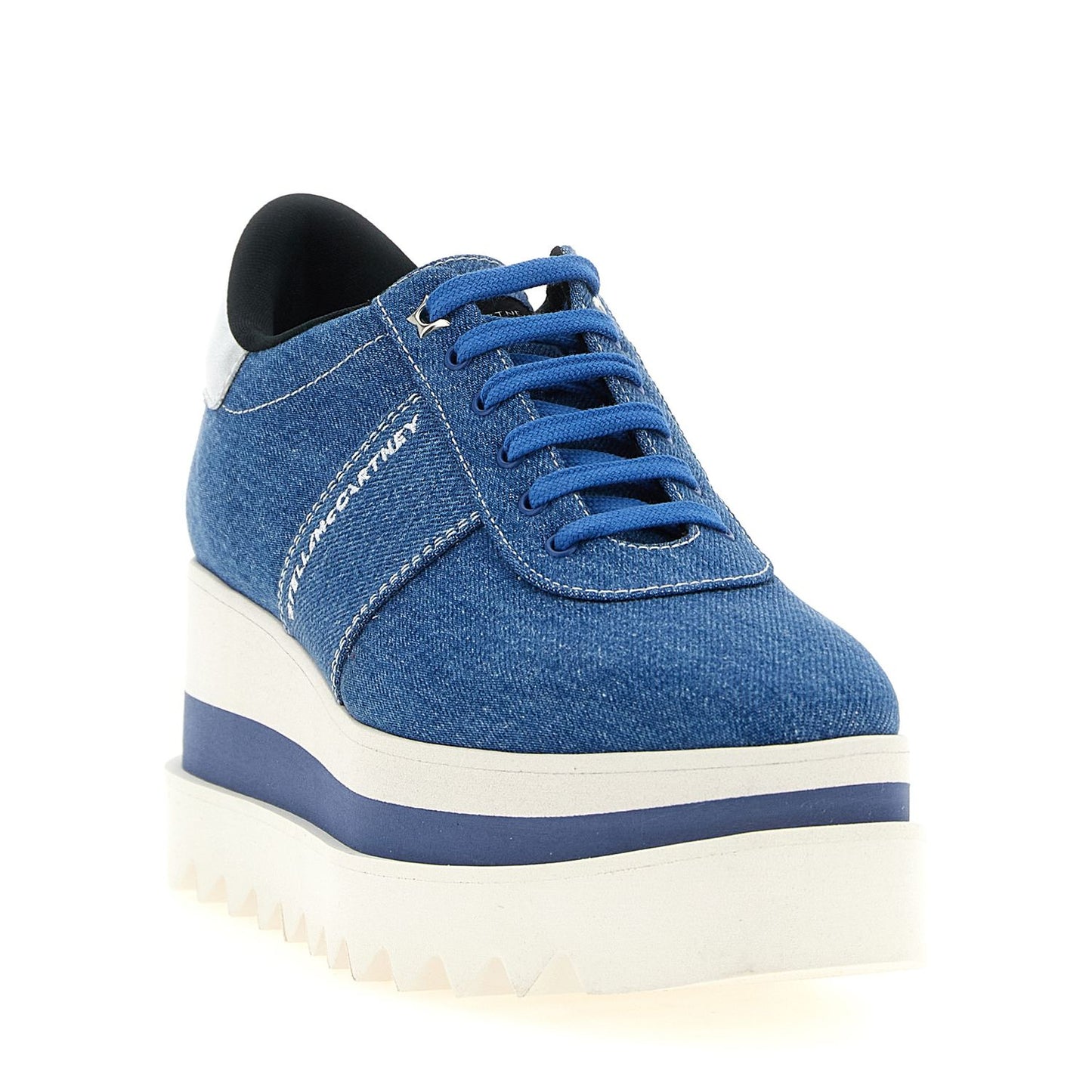 Stella McCartney Blue EVA Wedge Sandals