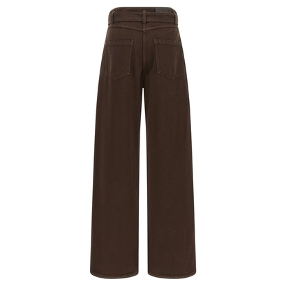 Brunello Cucinelli Brown Cotton Jeans Denim