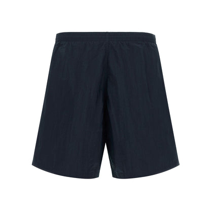 Fendi Blue Polyamide Swim Shorts