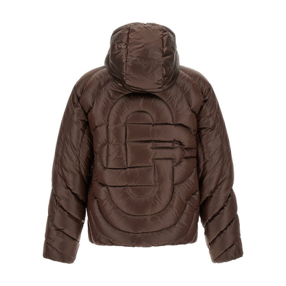 Casablanca Brown Polyamide Full-Length Jacket