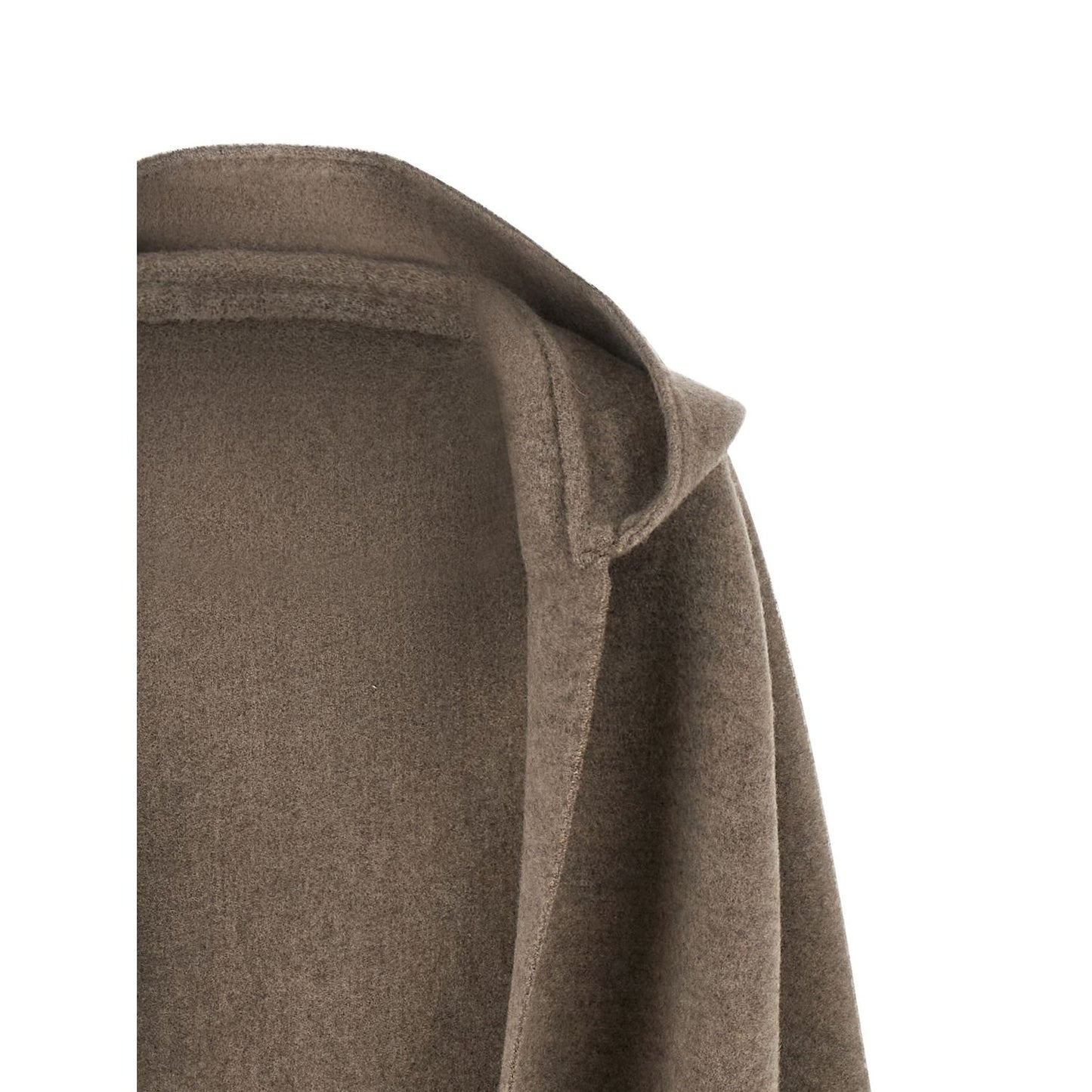Brunello Cucinelli Brown Wool Scarf