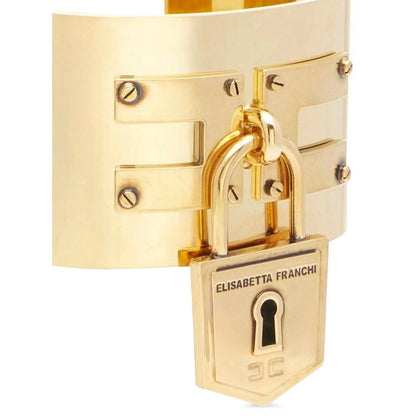 Elisabetta Franchi Gold Brass Bracelet