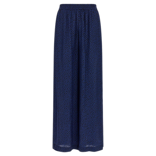 Gianluca Capannolo Blue Viscose Casual Pants