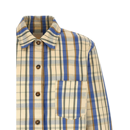 A.P.C. Bicolor Cotton Blouse