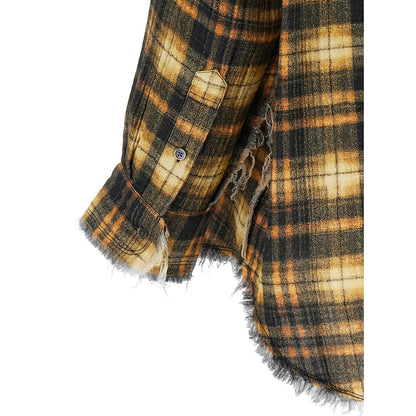 R13 Brown Cotton Blouse