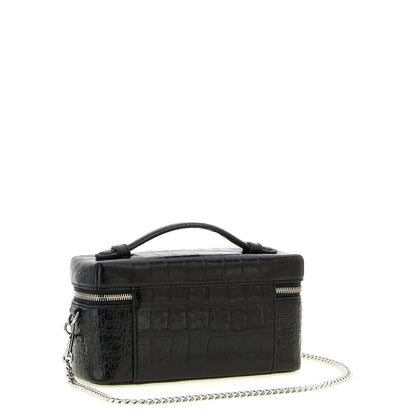 Tory Burch Black Lamb Leather Crossbody Bag