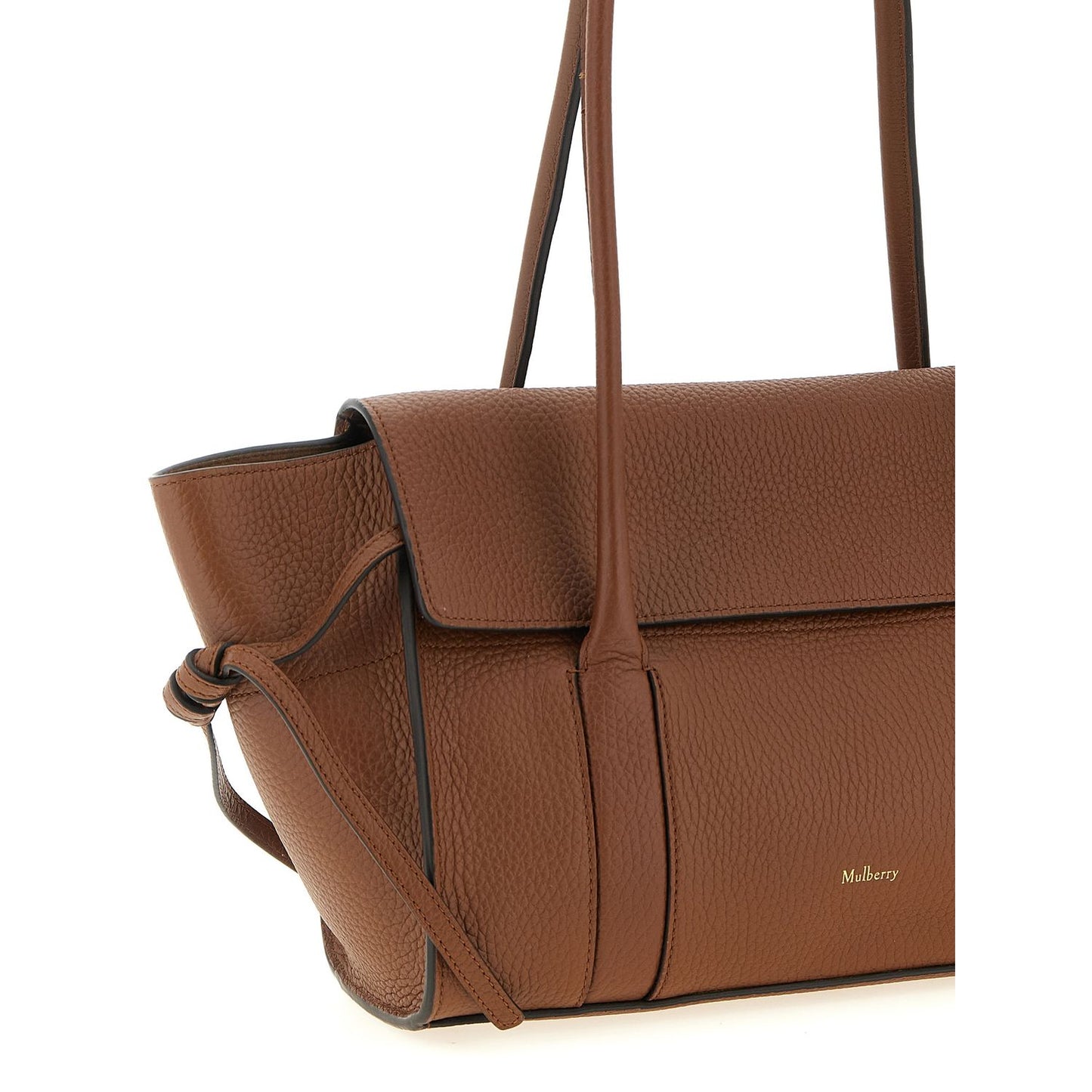 Mulberry Brown Calfskin Shoulder Bag