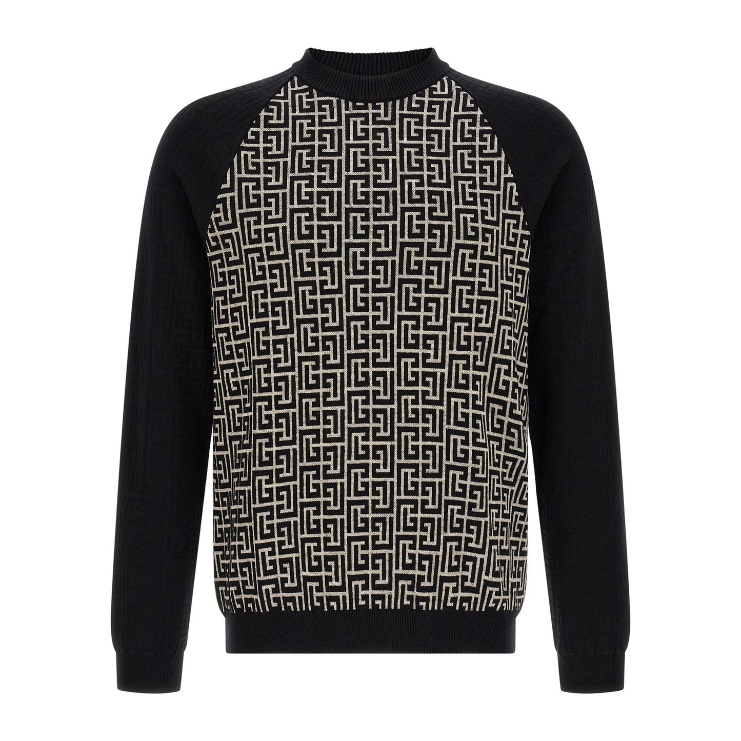 Balmain Bicolor Cotton Cardigan