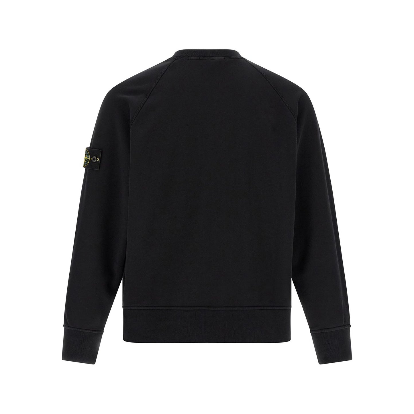 Stone Island Black Cotton Sweatshirt