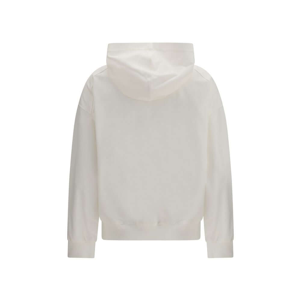 Brunello Cucinelli White Cotton Sweatshirt