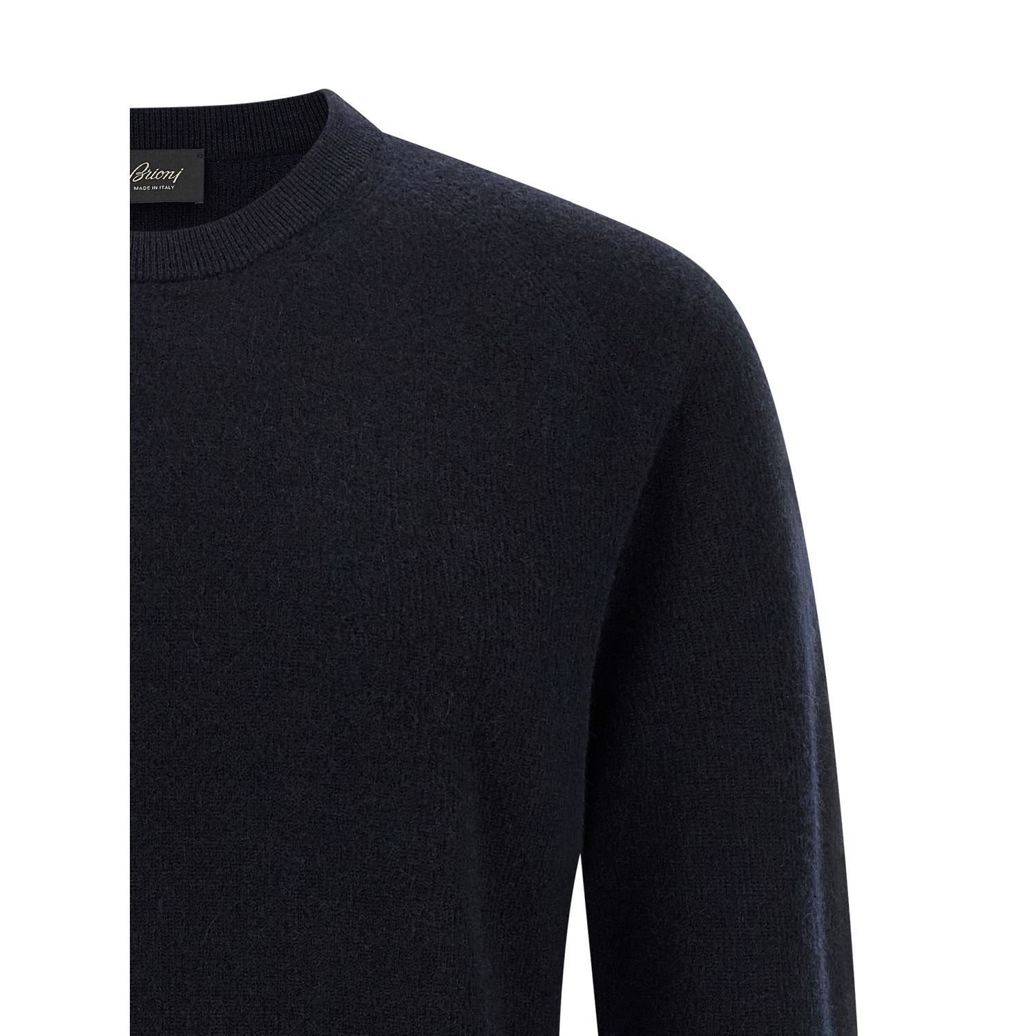 Brioni Blue Cashmere Cardigan