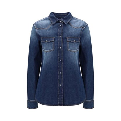 Jacob Cohen Blue Denim Shirt