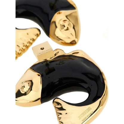 Jacquemus Black Copper Earrings