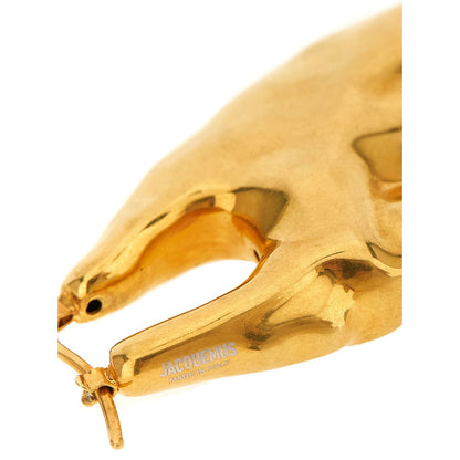 Jacquemus Gold Copper Earrings