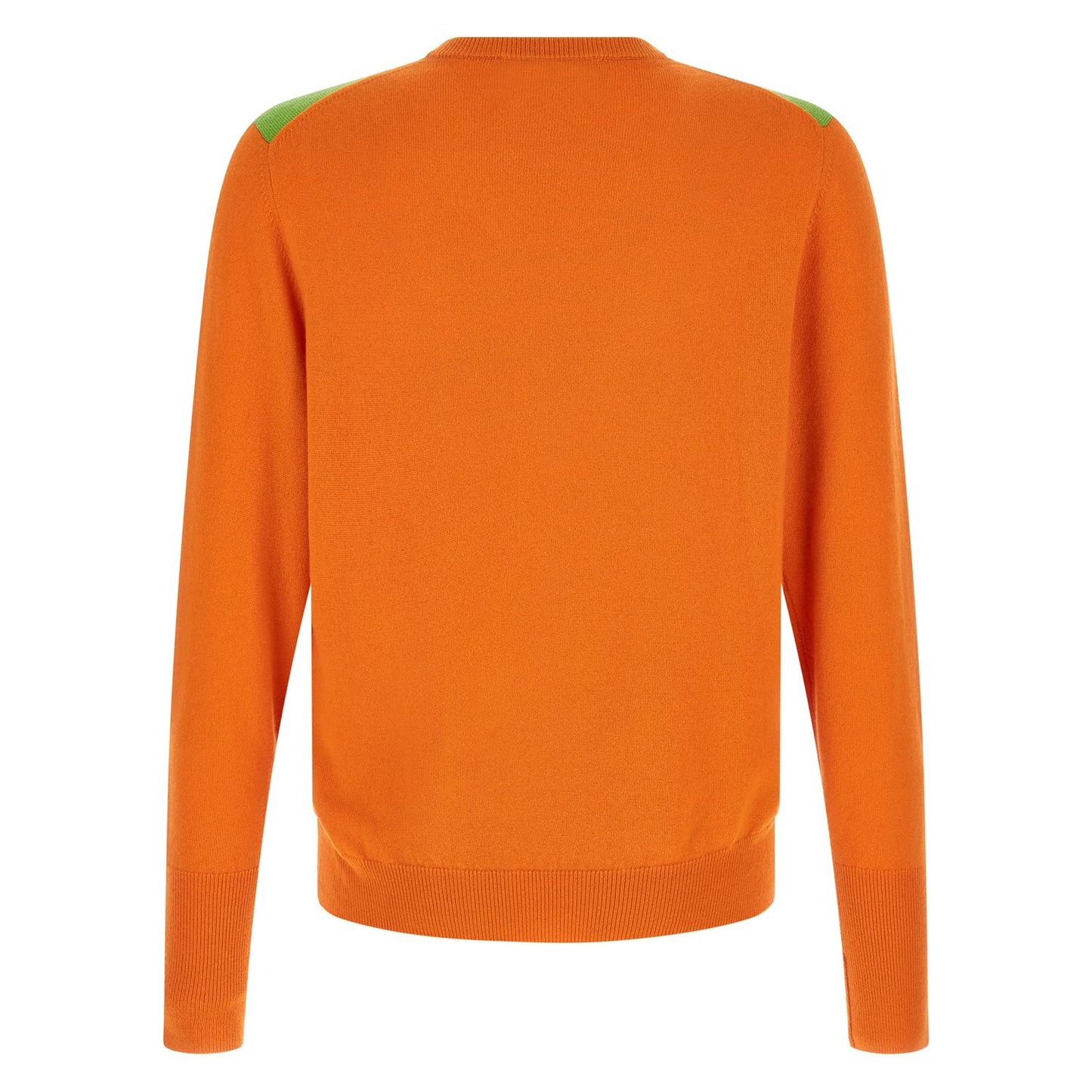 Ballantyne Orange Cashmere Cardigan